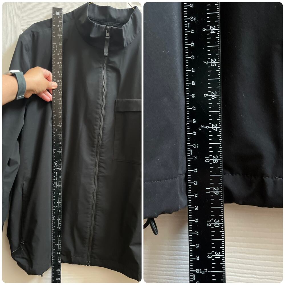 Banana Republic Men’s  Black Motion Tech Zip Pockets Zip Up Jacket XL #672369 - Picture 9 of 11